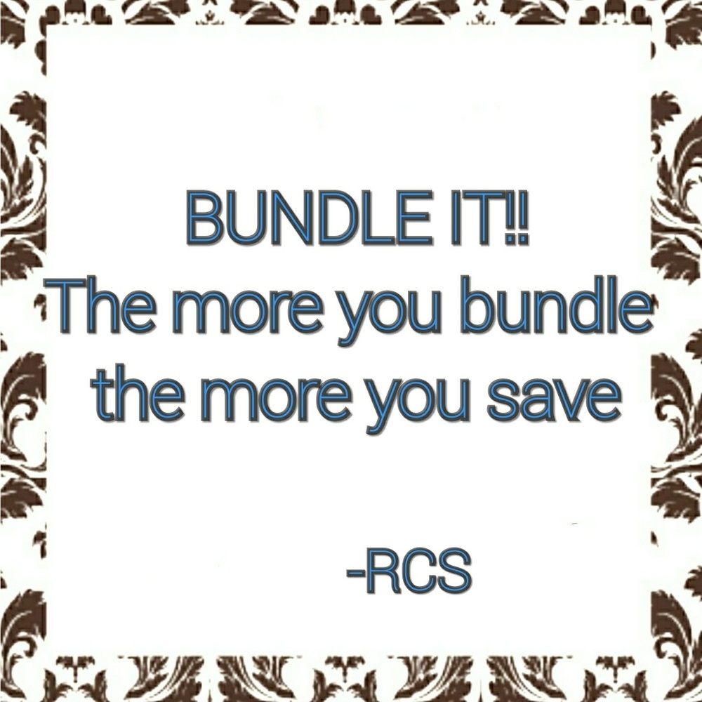 Add items to a BUNDLE!!